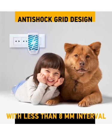 Electric Indoor Bug Zapper - Portable Plug-in Mosquito, Fly, and Insect Killer - 2 Pack White - Buy Online on GoSupps.com