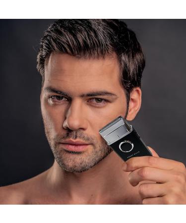 Perry Ellis Men's Travel Electric Shaver - USB Rechargeable Foil Shaver & Beard Trimmer IPX4 Water-Resistant 150-Minute Battery Life - Buy Online on GoSupps.com