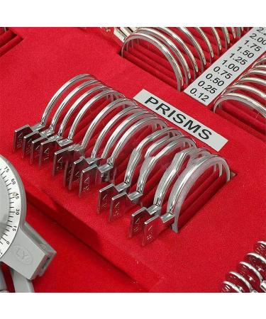 Buy EAYH 266-Part Optical Test Lens Set | Adjustable Test Frame & Eye Protection | Ophthalmological Test Case Lenses with Aluminum Storage Case - International Shipping - Buy Online on GoSupps.com