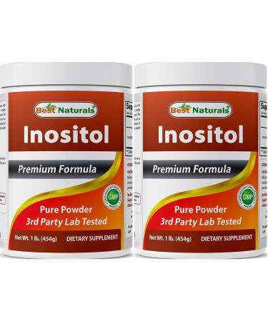 Best Naturals Inositol Pure Powder 05 kg 05 kg Pack of 2