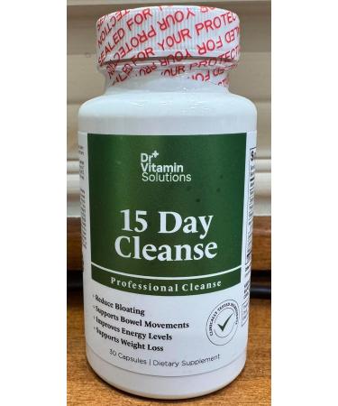 Dr Vitamins Instant Natural Relief from Bloat & 15 Day Cleanse Gut Support Detox for Men & Women - Buy Online on GoSupps.com