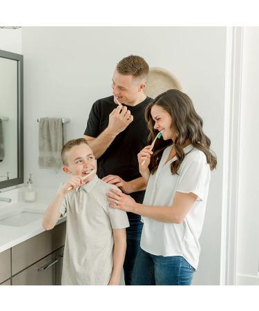 Grow Forward Premium Bamboo Toothbrushes - Pack of 8 - Medium Bristles - Eco-Friendly & Biodegradable - Buy Online on GoSupps.com