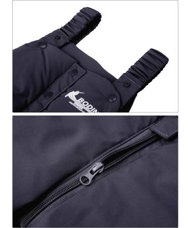 Happy Cherry Baby Winter Pants - Newborn Boys Girls Overall Ski Trousers for Infants - Warm Snow Bib Pant with Toddler Windproof Design - Padded Snowsuit Bottoms for Cold Weather - Elastic Waistband and Zipper Closure - Dark Blue (Size 80) - Buy Online on GoSupps.com