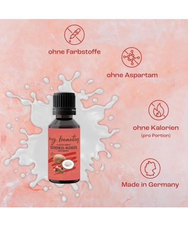 Flavour Drops 30ml - Sugar-Free Chocolate & Coconut Aroma for Food | My Beauties - Low-Calorie Sweetener - Buy Online on GoSupps.com