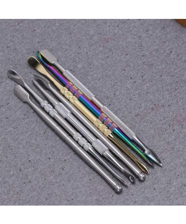 COHEALI Stainless Steel Jewelry Kit Set - Ear Cleaning & Candle Making Tools | 7pcs Ear Pick, Wax Carving Tools, Clay, Candle Kit - 0.6x12.2cm - Buy Online on GoSupps.com