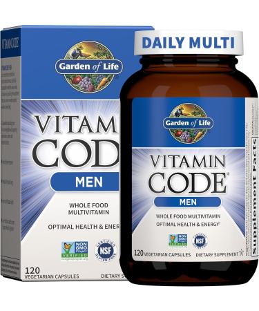 Garden of Life Dr. Formulated Probiotics Mood+ Acidophilus Probiotic Supplement & Vitamin Code Whole Food Multivitamin for Men Fruit & Veggie Blend Unflavored 60 Count (Pack of 1) - Buy Online on GoSupps.com
