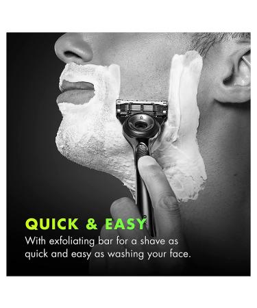 GilletteLabs Men's Razor Blade Refills with Exfoliating Bar - 10 Cartridges - Buy Online on GoSupps.com