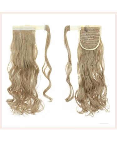 Tess Ponytail Extension 40cm - Ash Blonde Wavy Braid | 90g Long Hair Extensions for Perfect Horseplate Style - Buy Online on GoSupps.com