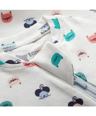 Tommee Tippee Grobag Easy Swaddle Cotton-Rich Sleep Bag 0-3m Cat and Mouse - Buy Online on GoSupps.com