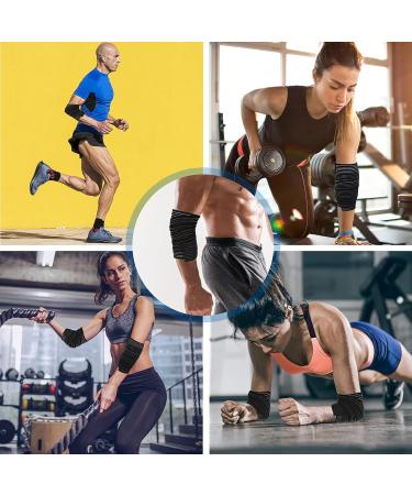 Highly Elastic Calf Compression Sleeves for Men & Women Wrap-Around Leg Compression Sleeve and Shin Splint Support 2pcs Calf Compression Sleeves - Buy Online on GoSupps.com