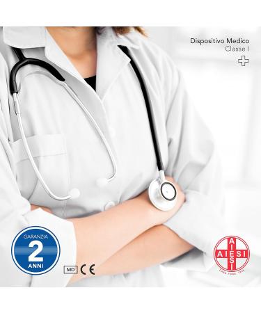 AIESI DOCTOR B-SCOPE Professional Dual Head Adult Stethoscope Black - Buy Online on GoSupps.com