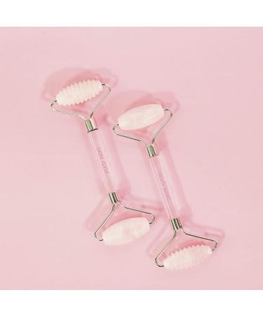 Buy Skin Gym 2D Texturized Facial Roller - Anti-Aging Fine Lines & Wrinkles Massager - Rose Beauty Tool for Youthful Skin - Buy Online on GoSupps.com
