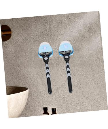 FOMIYES 8 STK Razor Holder - Shower Razor Stand & Hooks with Suction Cup Organizer for Easy Storage - Buy Online on GoSupps.com