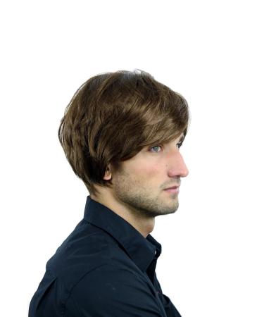 WIG ME UP - Men's Full & Dense Brown Mix Wig CM-433-12/6 | Stylish & Comfortable International Shipping - Buy Online on GoSupps.com