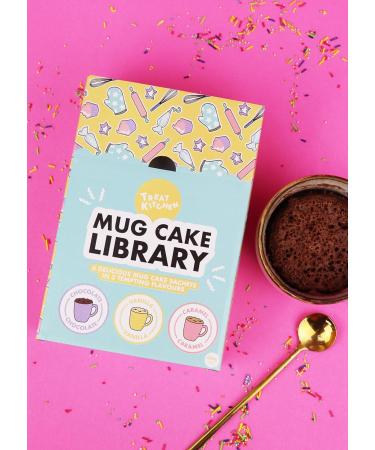 Mug Cake Library pack of 6 3 different falvours easy to make cake microwave pudding cake mixes for baking suitable for kids baking 3 flavours - Buy Online on GoSupps.com