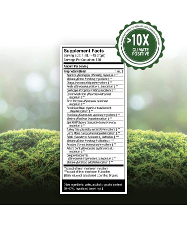 Host Defense MyCommunity Extract - Advanced Immune Support Supplement with Lions Mane and Reishi - 4 fl oz - Buy Online on GoSupps.com