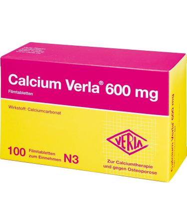 Buy Calcium Verla 600 mg Film-Coated Tablets - 100 pcs | International Shipping Available - Buy Online on GoSupps.com
