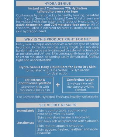 L'Oreal Paris Hydra Genius Daily Liquid Care Oil-Free Face Moisturizer 3.04 fl. oz - Buy Online on GoSupps.com
