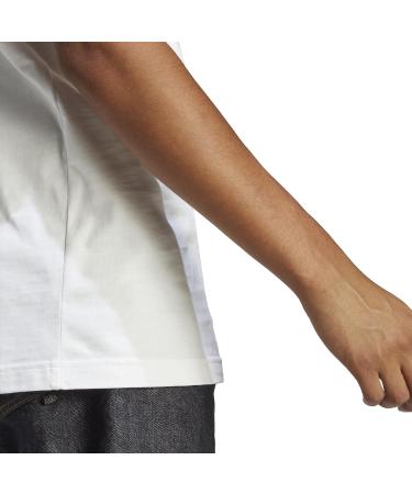 Adidas Men's Short Sleeve T-Shirt M White/Black - Shop Internationally | Buy Authentic Sportswear Online - Buy Online on GoSupps.com