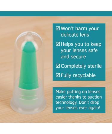 Buy Scleral Lens Remover & Inserter Pack of 5 - Safe Tool for Hard Contact Lenses & Prosthetic Eyes - Comfort & Hygiene Guaranteed - Buy Online on GoSupps.com