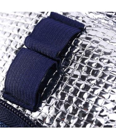 TRIPPER Portable Insulin Cooler Bag Diabetic Insulin Travel Case Cooler Pill Box Aluminum Foil Ice Bag (Navy Blue) - Buy Online on GoSupps.com