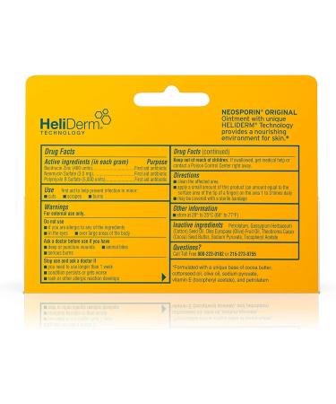 Neosporin Original Ointment 1 oz - Fast-Acting First Aid Treatment - Buy Online on GoSupps.com