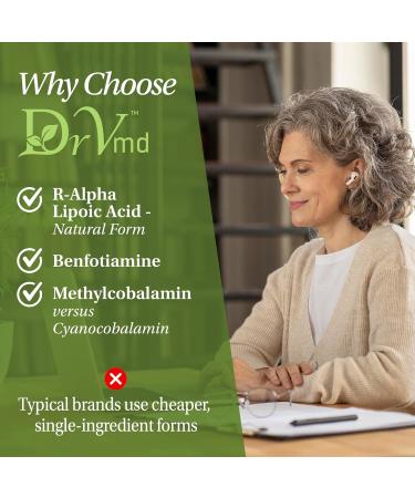 DrVMD Nerve & Antioxidant Support Bundle | Nerve Circulation & Cellular Health | Includes Nerve Control (ALA Benfotiamine NAC B Vitamins) + Super Antioxidants (Resveratrol Curcumin CoQ10 Ginkgo - Buy Online on GoSupps.com