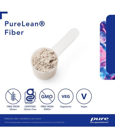 Pure Encapsulations - PureLean Fibre - Hypoallergenic Blend of Fibers to support Healthy Weight Management - 345.6 Grams Powder - Buy Online on GoSupps.com