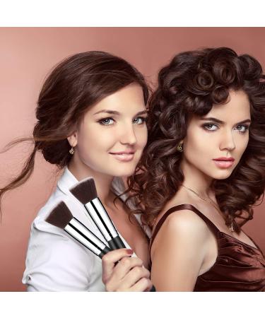 Flat Kabuki Foundation Brush Set for Makeup Blending and Concealing (2 Packs) - Buy Online on GoSupps.com