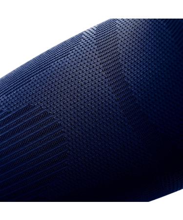 Bauerfeind Elbow Sleeve - Unisex Sports Compression Support for Basketball Athletics & Impact Sports | Adjustable Navy Bandage - Buy Online on GoSupps.com