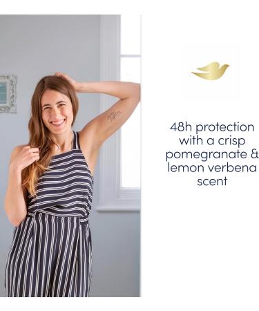 Dove Maximum Protection Pomegranate & Lemon Verbena Anti-perspirant Cream Stick 3x45ml - Buy Online on GoSupps.com