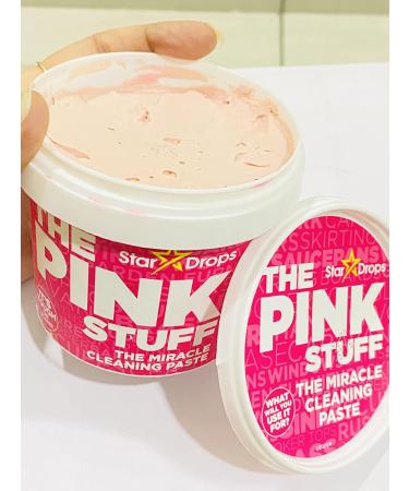 Housold 850g Pink Stuff Cleaning Paste with 750ml Pink Stuff Spray & 500ml Pink Stuff Cream Cleaner Multipurpose Household/Bathroom Cleaner Spray (Includes 1 Cleaning Sponge) - Buy Online on GoSupps.com