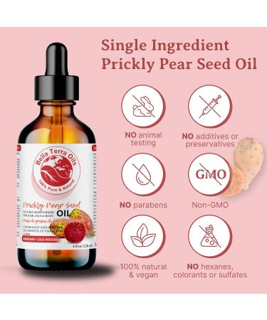 Prickly Pear (Cactus) Seed Oil. 236ml. 100% Pure. Cold-pressed. Unrefined. 150% more Vitamin E than Argan Oil! Lightweight. Natural Moisturizer. 236 ml (Pack of 1) - Buy Online on GoSupps.com