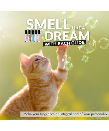 DEMETER Fragrance Library Classic Roll On Perfume Oil Set - 6 Unique Scents: Baby Powder Kitten Fur Pure Soap Pixie Dust Clean Skin Jasmine International Shipping Available - Buy Online on GoSupps.com