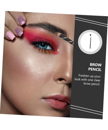 FRCOLOR 12 Pcs Two-in-one Eyebrow Pencil Wire Pulling Tools Grey Eyeliner Eyebrow Drawing Pencils Miss Spool - Buy Online on GoSupps.com