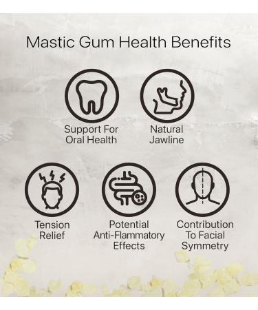 Cerez Pazari Natural Mastic Gum 0.88oz - 100% Real Chios Mastiha Resin | Medium Tears, Gluten Free, Non-GMO, Vegan - Resealable Bag 25g - Buy Online on GoSupps.com