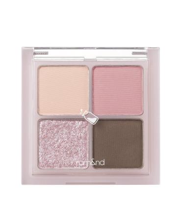 rom&nd Better Than Eyes Milk Series 4 Colors Mini Palette (W03 Dry Strawberry)