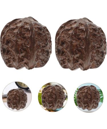 JECOMPRIS 2S Wenwan Handle Baoding Ball - Aus Wood Decorative Culture Sculpture for Handball Practice | 4x4x4cm - Buy Online on GoSupps.com