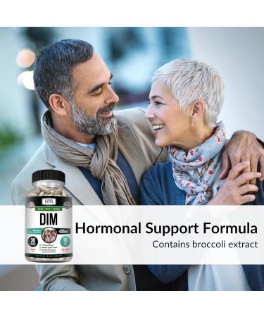 Kaya Naturals DIM Ultra - Hormonal Support Supplement for Women & Men | 30 Vegetable Capsules with Broccoli Extract & BioPerine | Combat Acne Menopause Prostate Issues - Buy Online on GoSupps.com