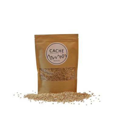 Non-GMO Organic Hulled Barley | 100% Organic | The Worlds Finest Barley | Grown in the Rocky Mountains | Non-Irradiated | Resealable Packages | Cache Harvest Co. Premium (16 Ounces) 16.0 ounces