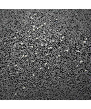 Easylifer Cat Litter Mat Non-slip Pet Food Water Bowl Feeding Placemat Mat Pet Paw Shape(S Gray) - Buy Online on GoSupps.com