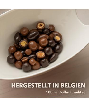 Dolfin Whole Milk Coffee Beans - Premium Chocolate Coated Coffee Balls | Belgian Gifts | 115g - Buy Online on GoSupps.com