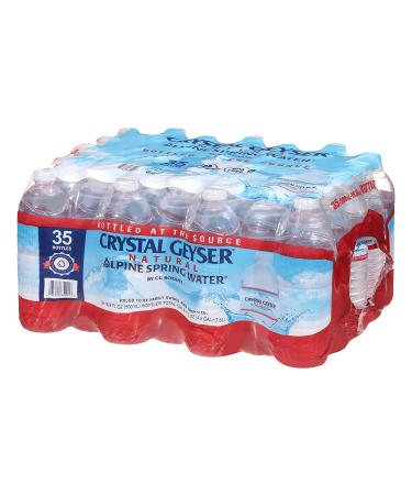 Alpine Spring Water 16.9oz Bottles 35-Pack - Bottled at the Source (075140350018) - Buy Online on GoSupps.com