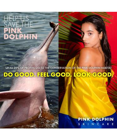 Pink Dolphin Lulo Fruit Antioxidant Facial Cleanser | Vitamin C & Vegan Face Wash for Women | Citrus Scent | Colombian Beauty Skin Care | 4oz - Buy Online on GoSupps.com