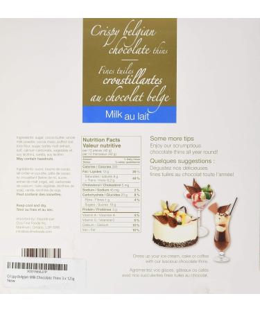 Hamlet Crispy Chocolate Thins 3 X 125 gram 375 Grams - Buy Online on GoSupps.com