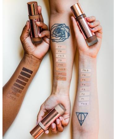 Revolution Beauty Conceal & Define Foundation - Full Coverage Long-Lasting Matte Vegan & Cruelty-Free for Dark Skin Tones (F14) - 0.8 Fl.Oz. International Shipping Available - Buy Online on GoSupps.com