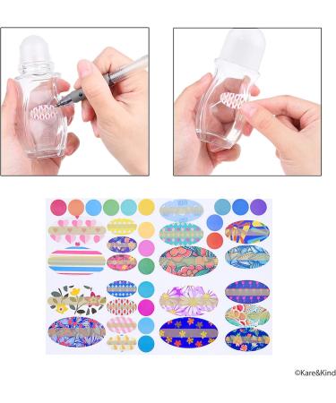 6Packs Deodorant Roll On Bottles Containers Leak Proof Massage Roller Ball Bottles with Cap For Essential Oils Perfume Cosmetics Glass Empty Roller Bottles with Plastic Roller Ball 30ML - Buy Online on GoSupps.com
