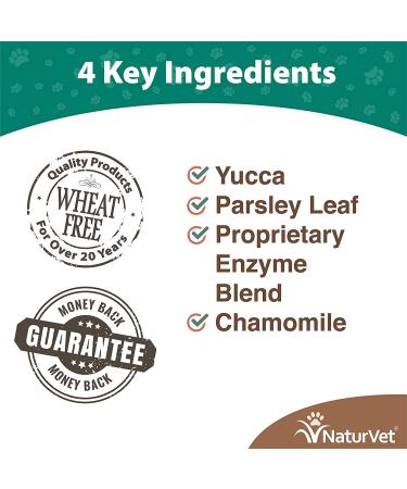 NaturVet Coprophagia Stool Eating Deterrent - 70 Soft Chews for Dogs | Breath Aid & Digestive Support 5.4 oz - Buy Online on GoSupps.com