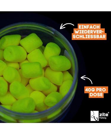Zite Fishing Troutmallows - Premium Marshmallow Trout Bait - Vibrant Colors & Intense Flavors - 40g Can - Ideal for Combo with Natural Baits - 8 Mix Bundle - Buy Online on GoSupps.com