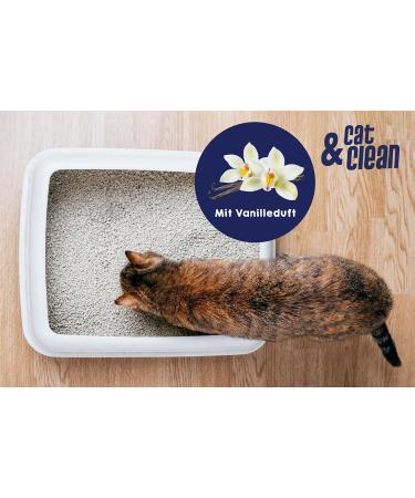 Buy Cat & Clean CCD10 Deluxe Vanilla Scent - 10 kg Pack | Premium Cat Litter for Odor Control - Buy Online on GoSupps.com